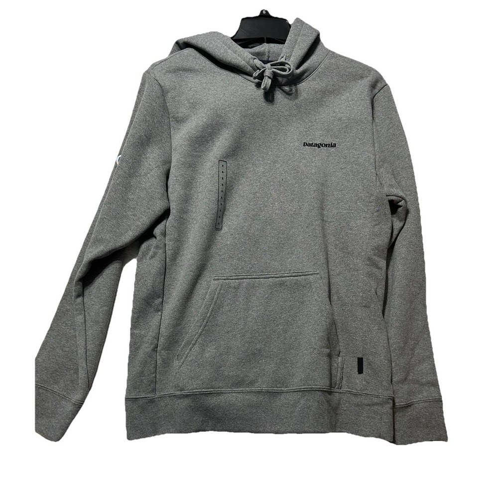 Patagonia Fitz Roy Icon Uprisal Gravel Heather Women's Md/Mens Sm Hoody (G7)